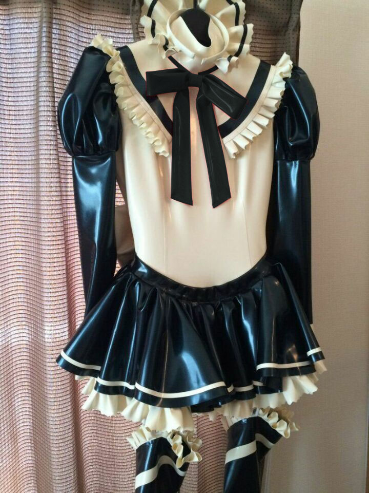 Cosplay Prop Bow - Fetish 100% Latex Rubber Cosplay White
