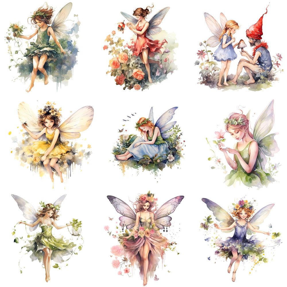 Worbla Thermoplastic - 15cm Kids Beautiful Flower Fairy Girl