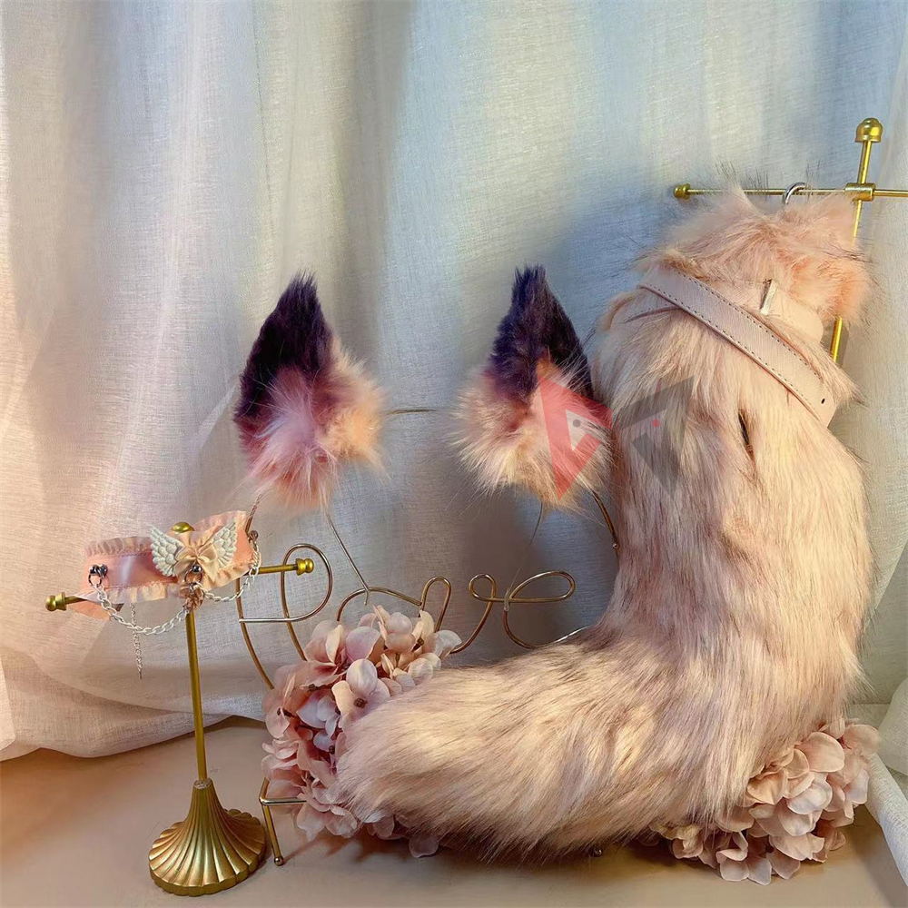 New Handmade Work Pink Fox Ear – Cosplay Prop Works recenzja i cena