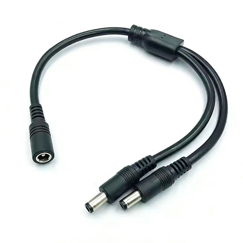 1PC DC 5.5mm*2.1mm 1 To 2 Conn – Led El Wire recenzja i cena