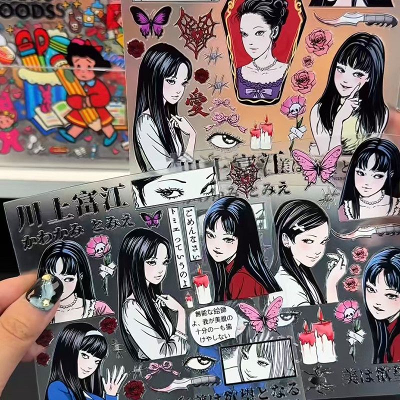 Tomie Kawakami Relief Sticker  – Cosplay Fire Prop recenzja i cena