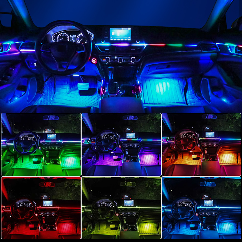 18/22 in 1 Acrylic Led Car Amb – Led El Wire recenzja i cena