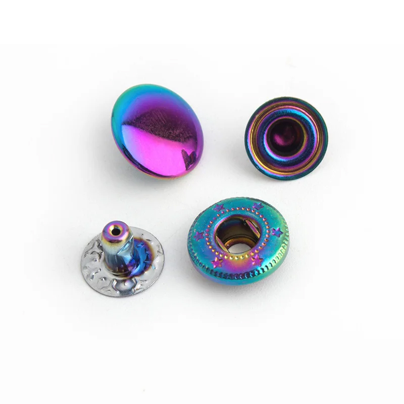 20-100 Sets Rainbow 12mm 10 Co – Snap Fastener Set recenzja i cena