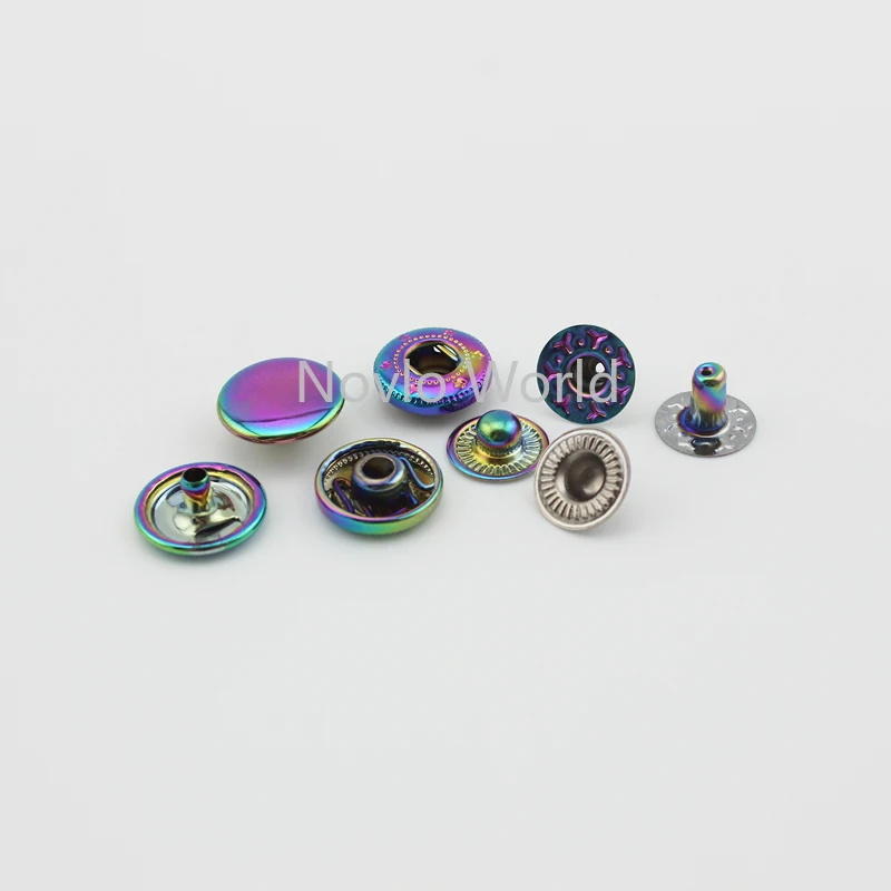 20-100 Sets Rainbow 12mm 10 Co – Snap Fastener Set recenzja i cena