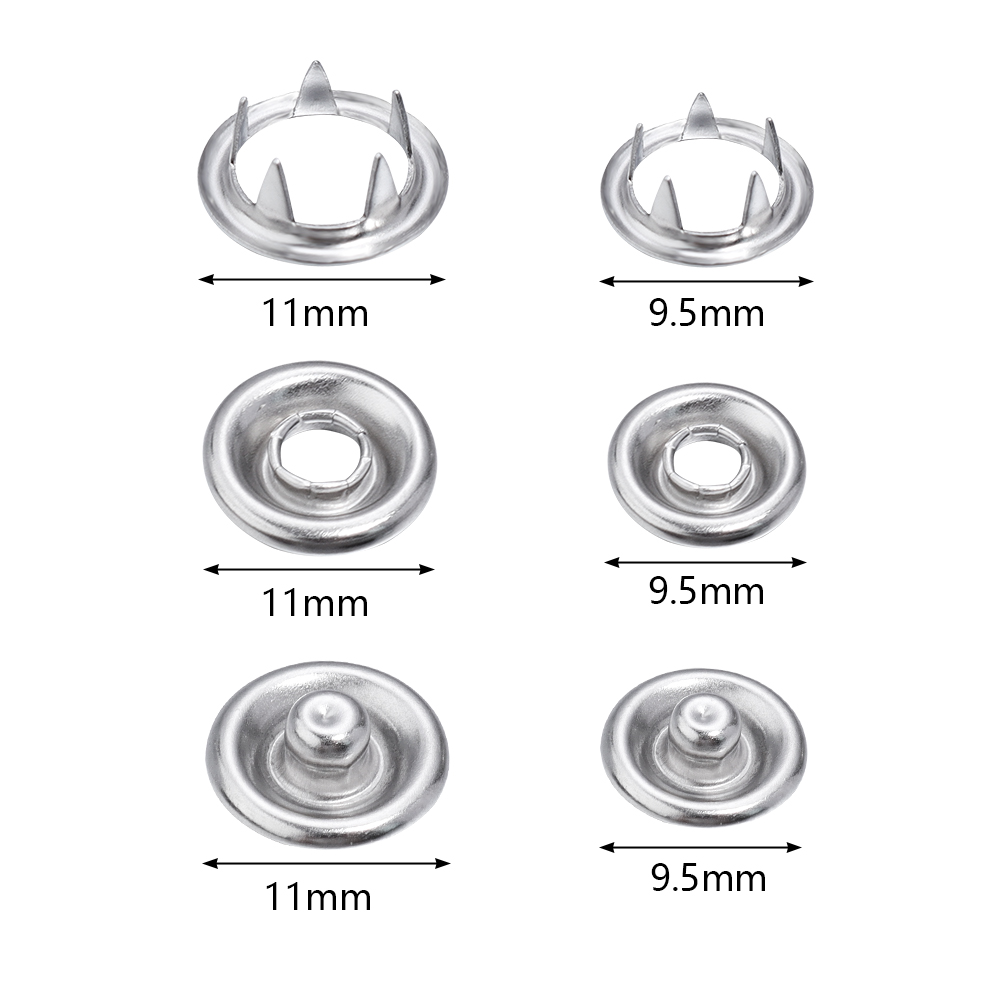 SAUVOO 50sets Iron Snap Button – Snap Fastener Set recenzja i cena
