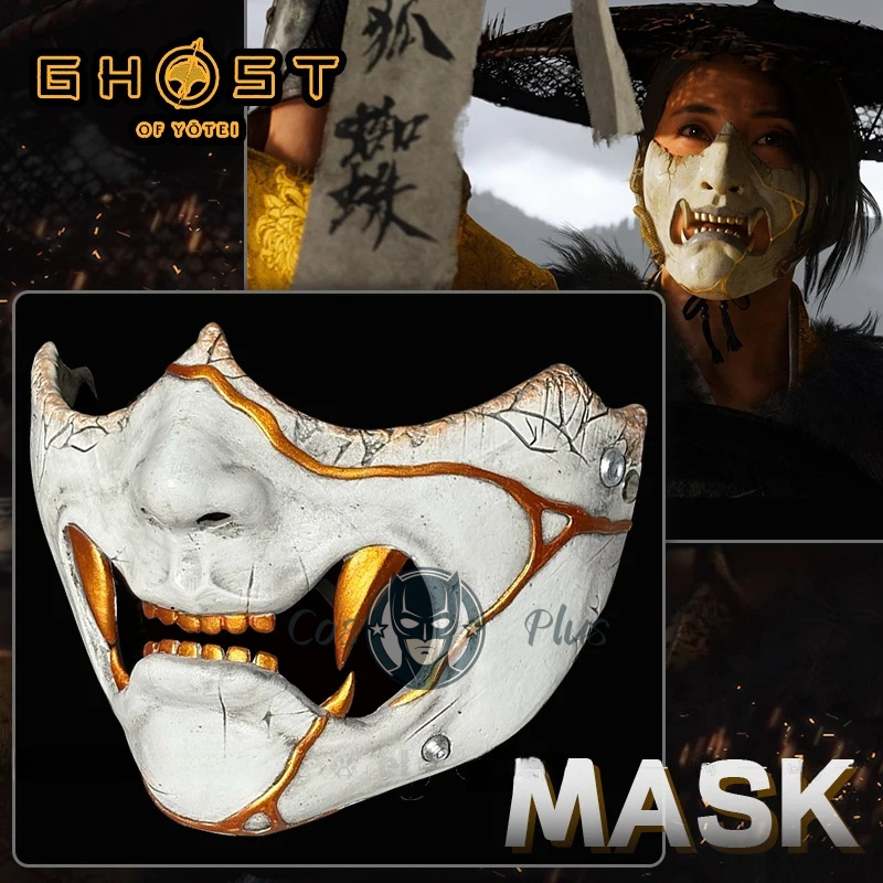 Game Ghost of Yotei Atsu Mask  – Prop Para Cosplay recenzja i cena