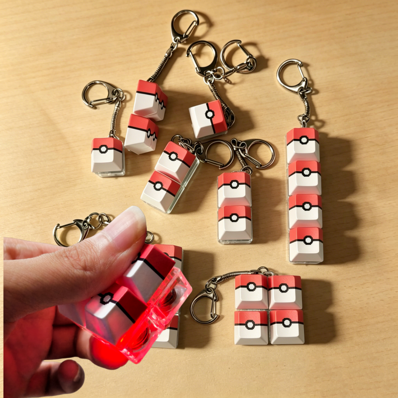 Pokeball Light Up Keyboard Key – Pokeball Cosplay Prop recenzja i cena