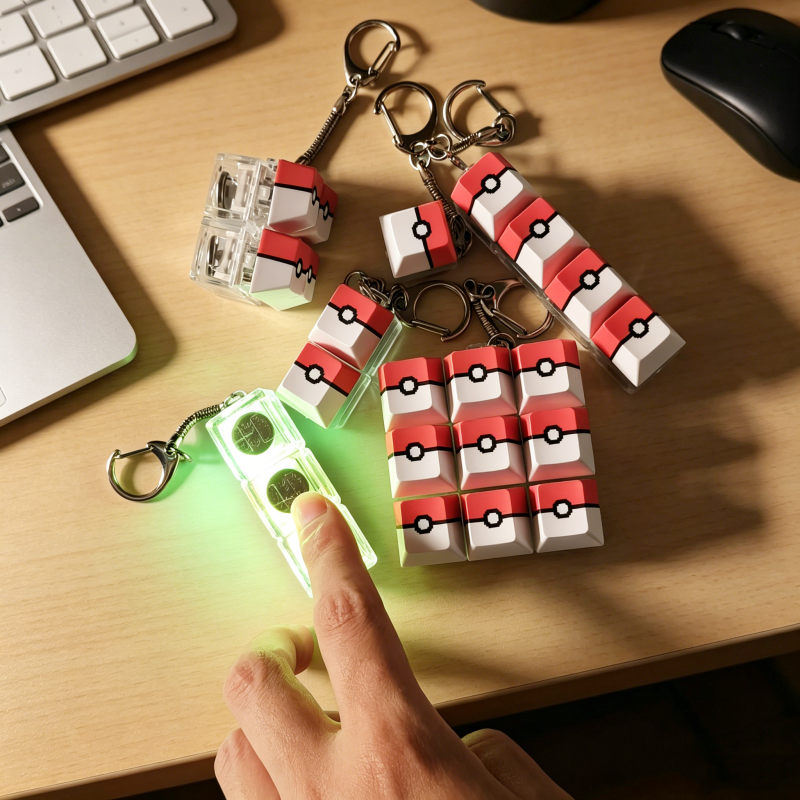 Pokeball Light Up Keyboard Key – Pokeball Cosplay Prop recenzja i cena
