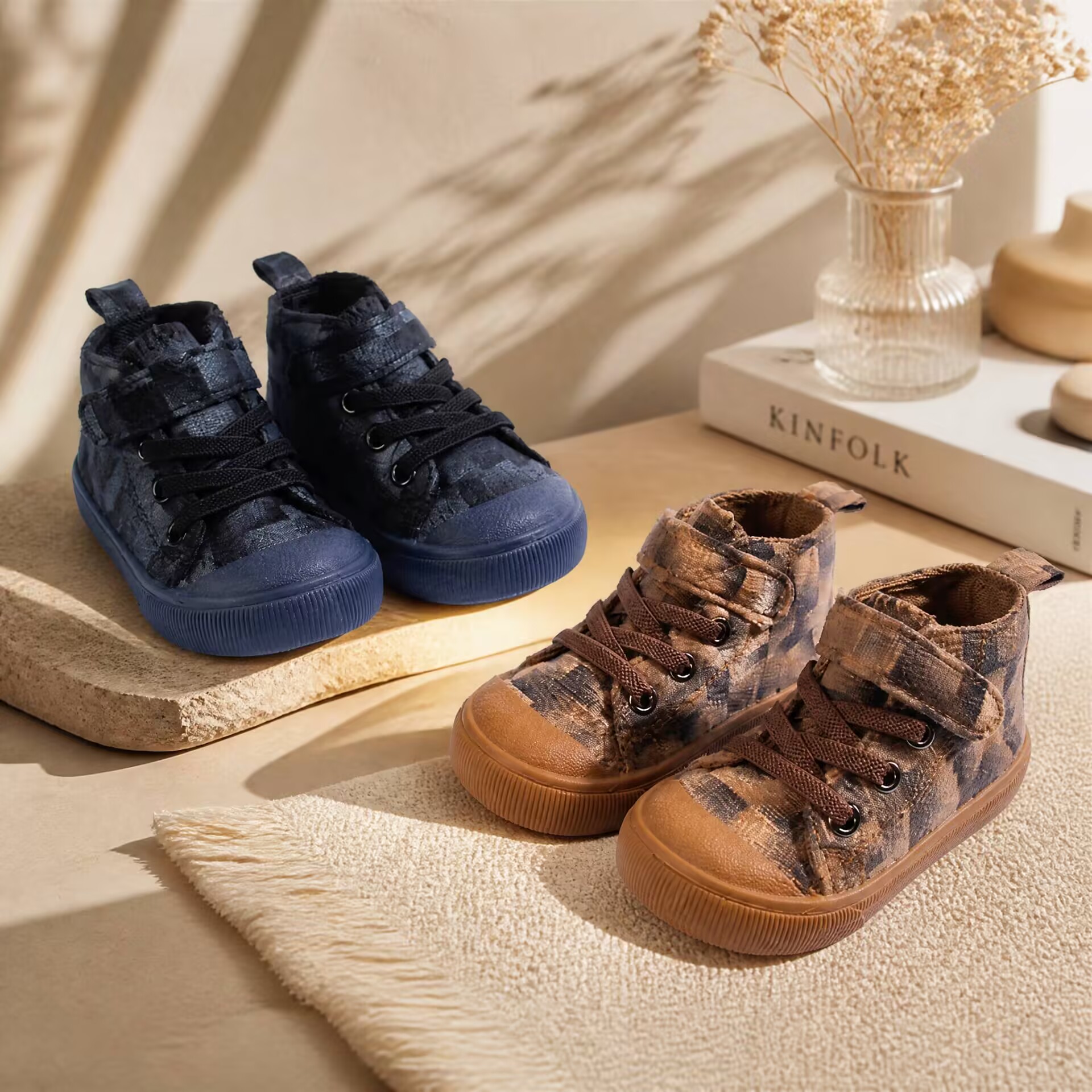 Spring and Autumn High-top Sho – Velcro Hook Loop recenzja i cena