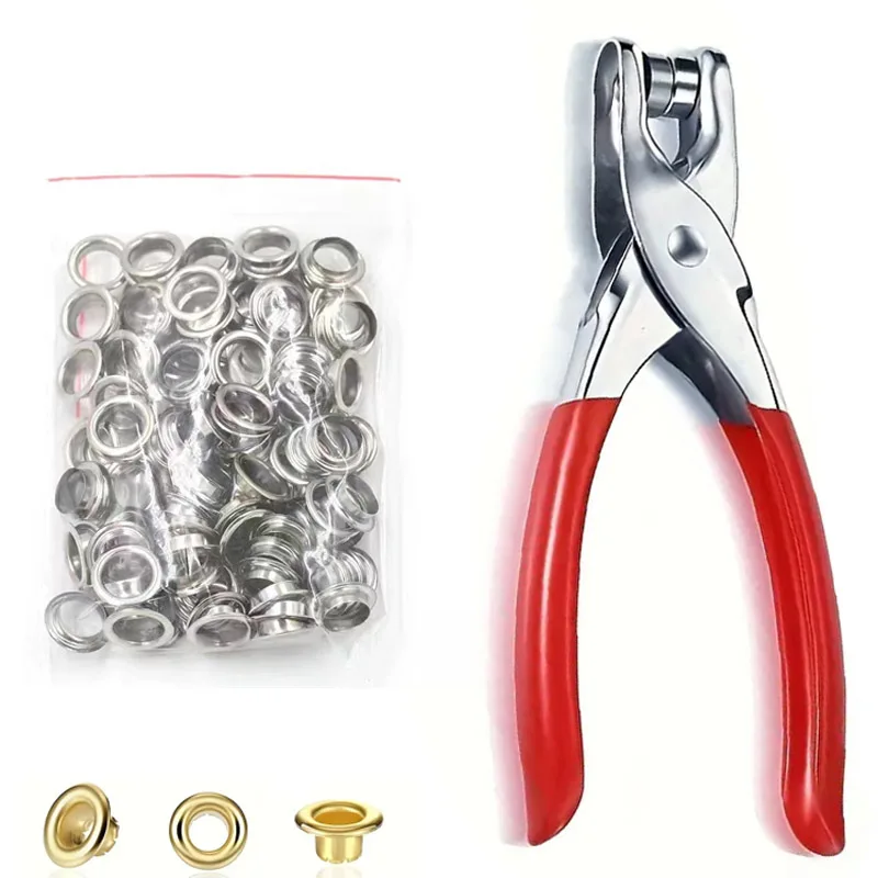 100pcs Prong Rings 4mm Buckle  – Snap Fastener Set recenzja i cena