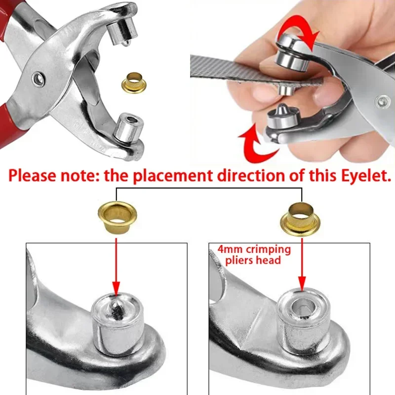 100pcs Prong Rings 4mm Buckle  – Snap Fastener Set recenzja i cena