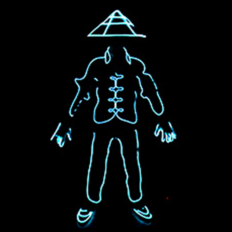 EL Wire LED Clothes Portable N – Led El Wire recenzja i cena