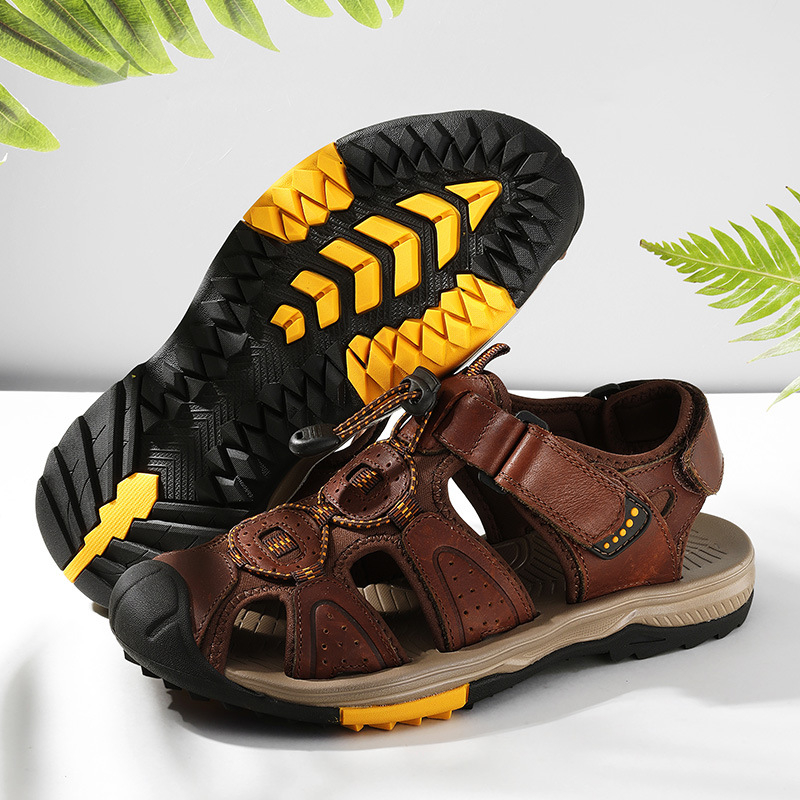 Large Size New Summer Men's To – Velcro Hook Loop recenzja i cena