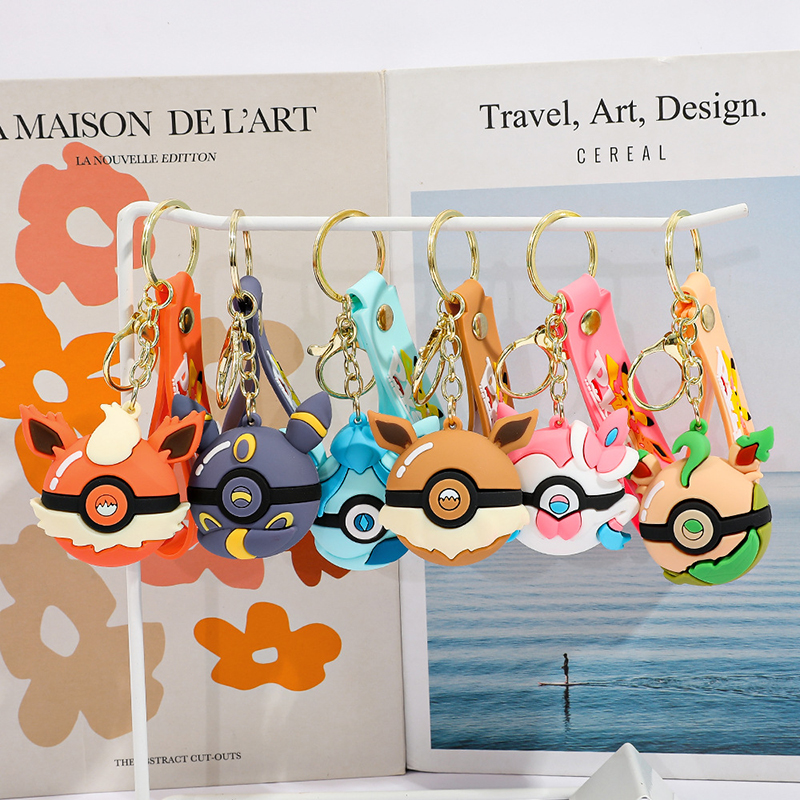 Poke Ball Keychain Set PVC Pok – Pokeball Cosplay Prop recenzja i cena