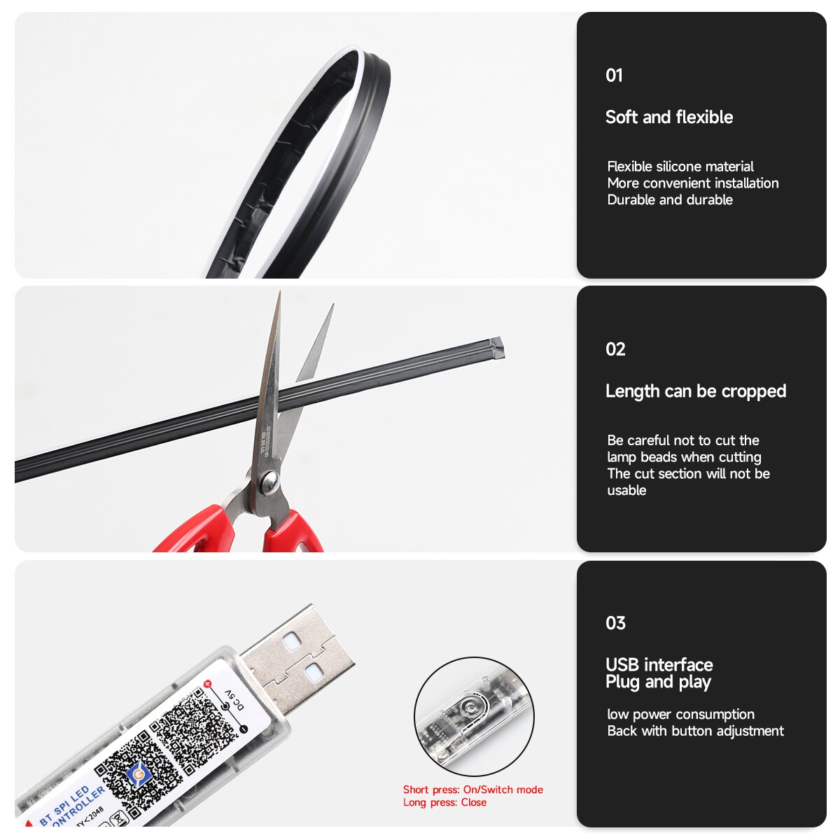 Car LED Ambient Light USB 64 C – Led El Wire recenzja i cena