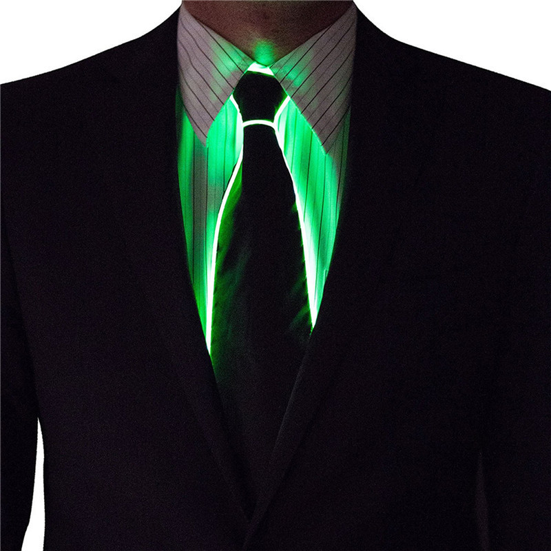 Men Glowing Tie EL Wire Neon L – Led El Wire recenzja i cena