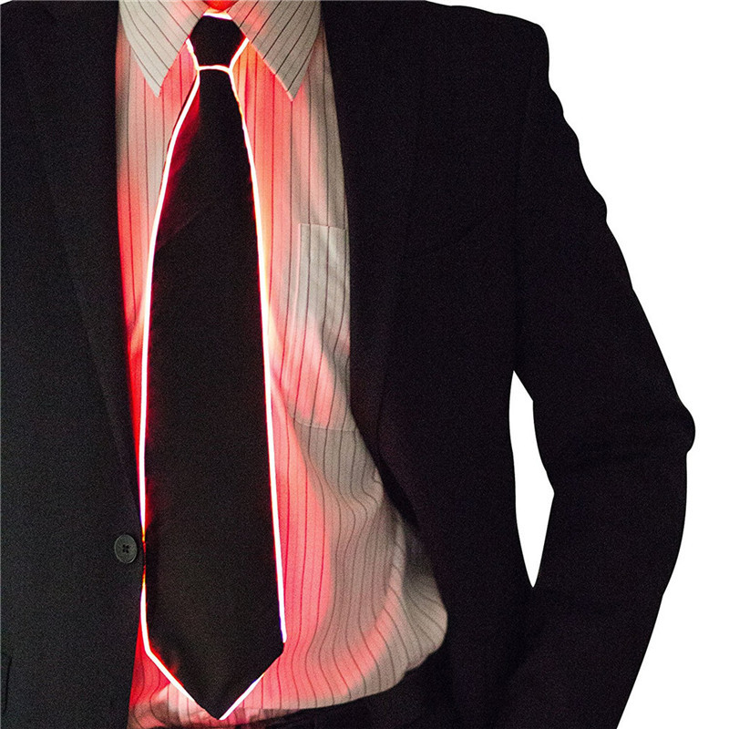 Men Glowing Tie EL Wire Neon L – Led El Wire recenzja i cena