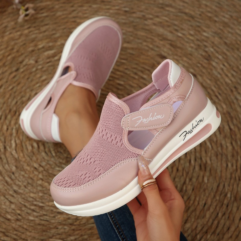 Plus Size Casual Women's Shoes – Velcro Hook Loop recenzja i cena