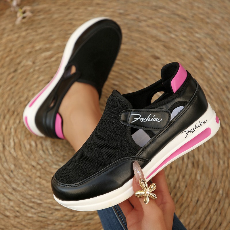 Plus Size Casual Women's Shoes – Velcro Hook Loop recenzja i cena