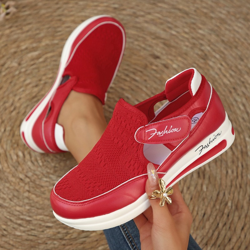 Plus Size Casual Women's Shoes – Velcro Hook Loop recenzja i cena