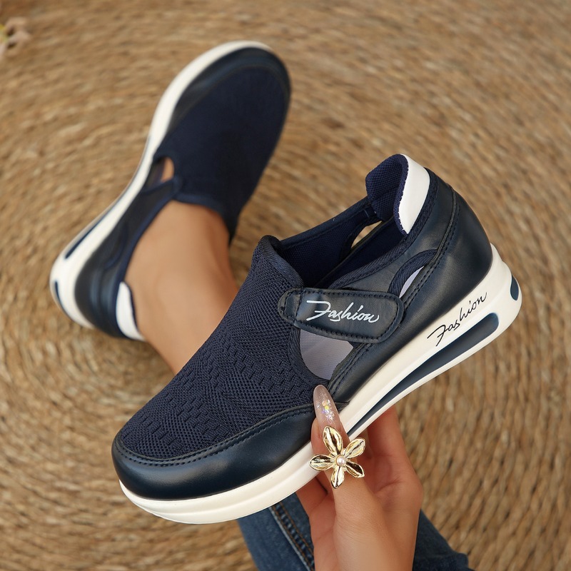 Plus Size Casual Women's Shoes – Velcro Hook Loop recenzja i cena