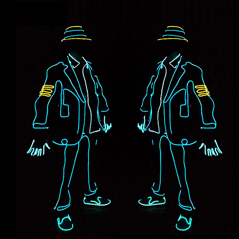 EL Wire Glowing Jazz Dance Cos – Led El Wire recenzja i cena