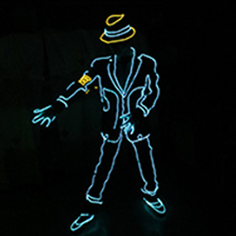 EL Wire Glowing Jazz Dance Cos – Led El Wire recenzja i cena