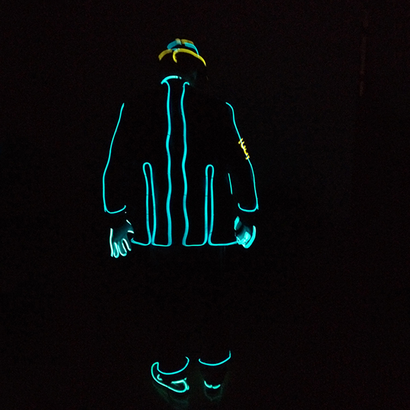 EL Wire Glowing Jazz Dance Cos – Led El Wire recenzja i cena