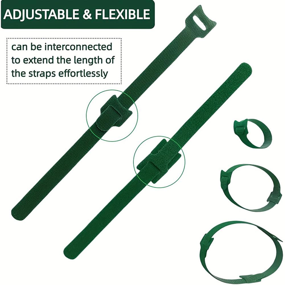 100pcs Reusable Adjustable Non – Velcro Hook Loop recenzja i cena