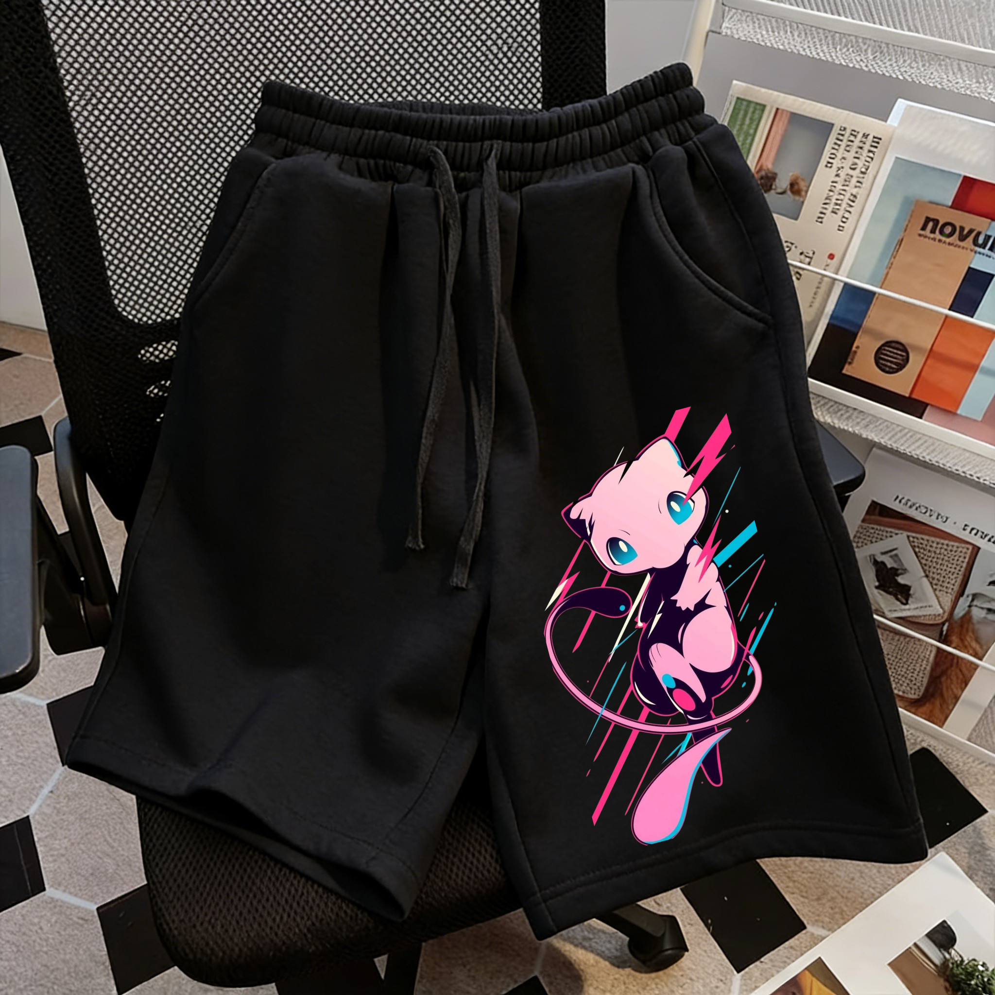 Summer Mewtwo Pokemon Shorts f – Pokeball Cosplay Prop recenzja i cena