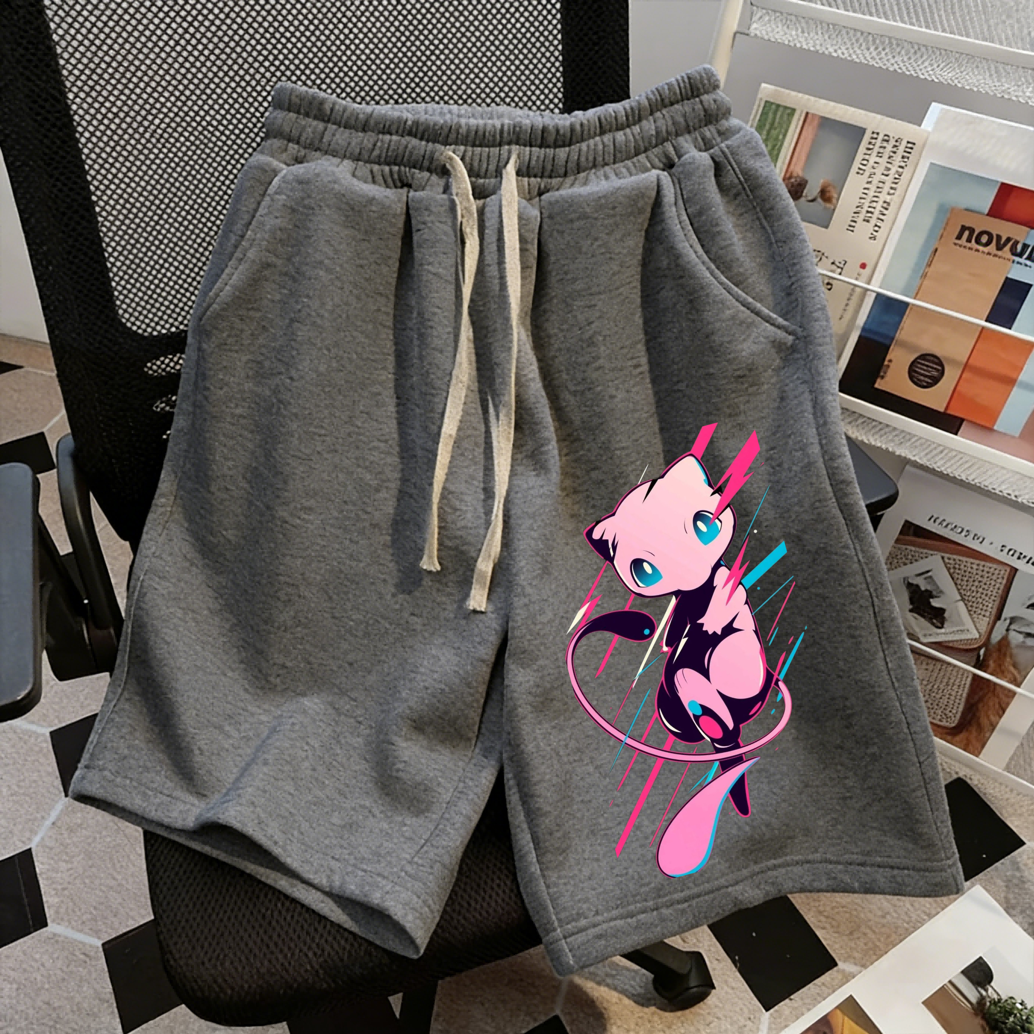 Summer Mewtwo Pokemon Shorts f – Pokeball Cosplay Prop recenzja i cena