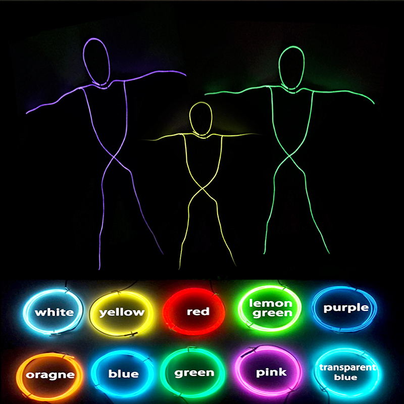 EL Wire Suit Clothings LED Cos – Led El Wire recenzja i cena