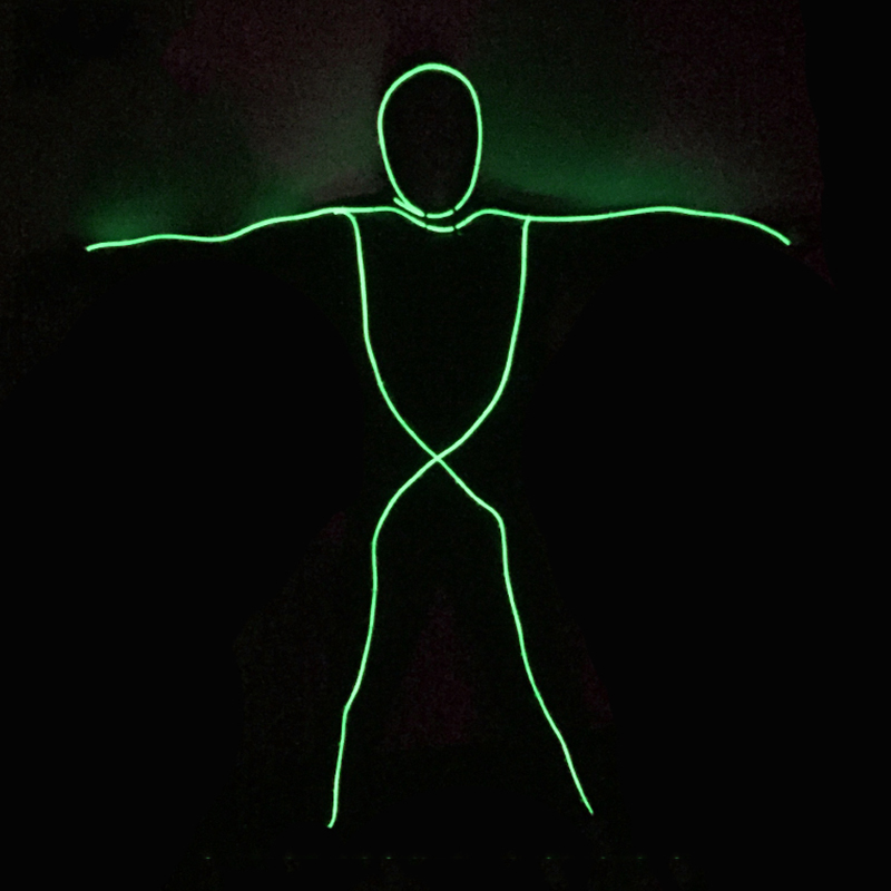 EL Wire Suit Clothings LED Cos – Led El Wire recenzja i cena