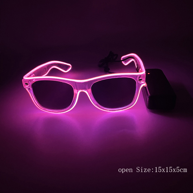 1Pcs Led Glasses Neon Glow Sun – Led El Wire recenzja i cena