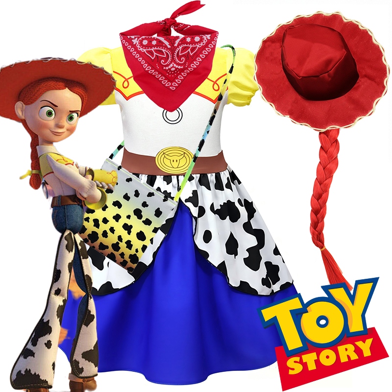   3-12Y Girls Dresses Toy Sto – Cosplay Prop Bow recenzja i cena