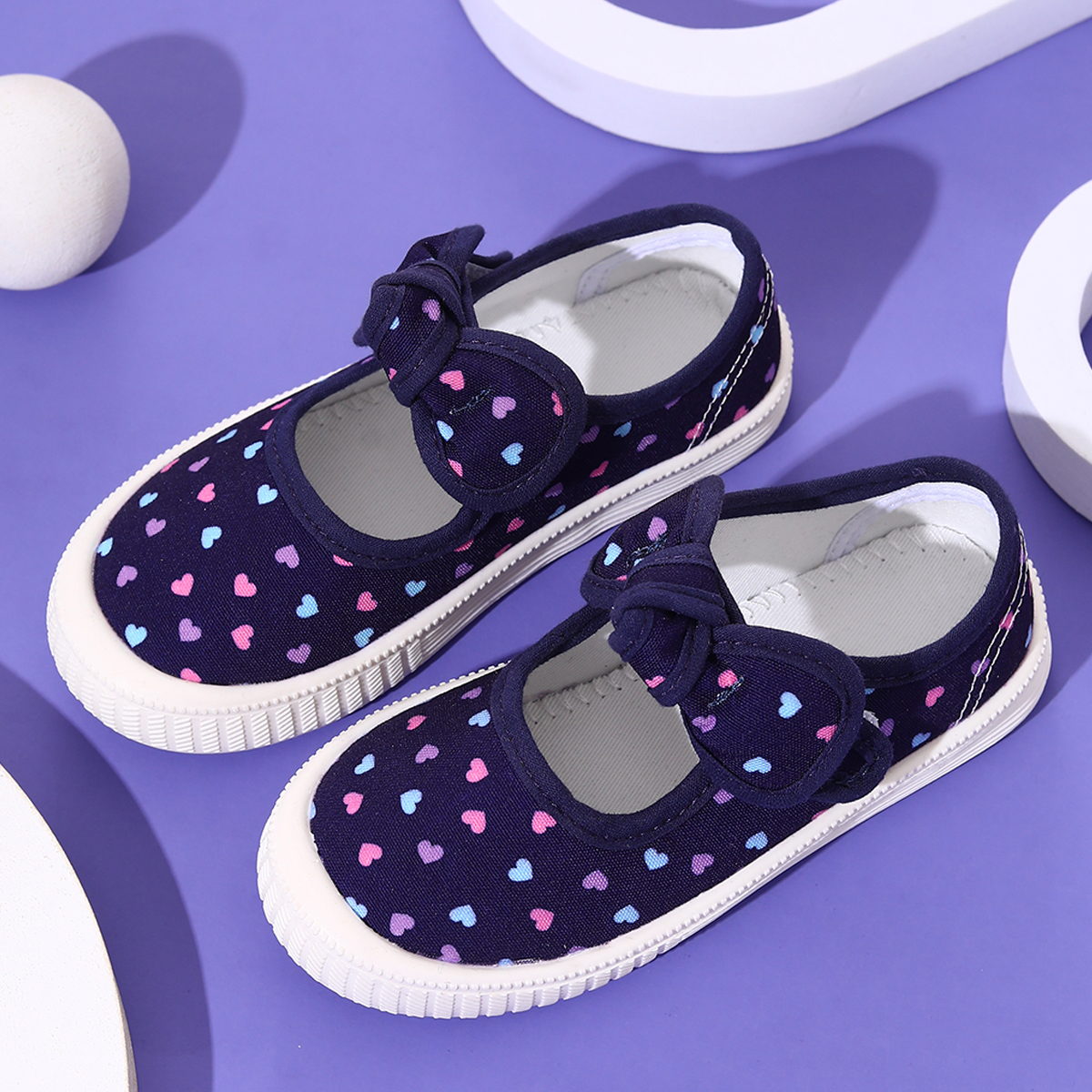 Girls' Canvas Shoes, Casual Sn – Velcro Hook Loop recenzja i cena
