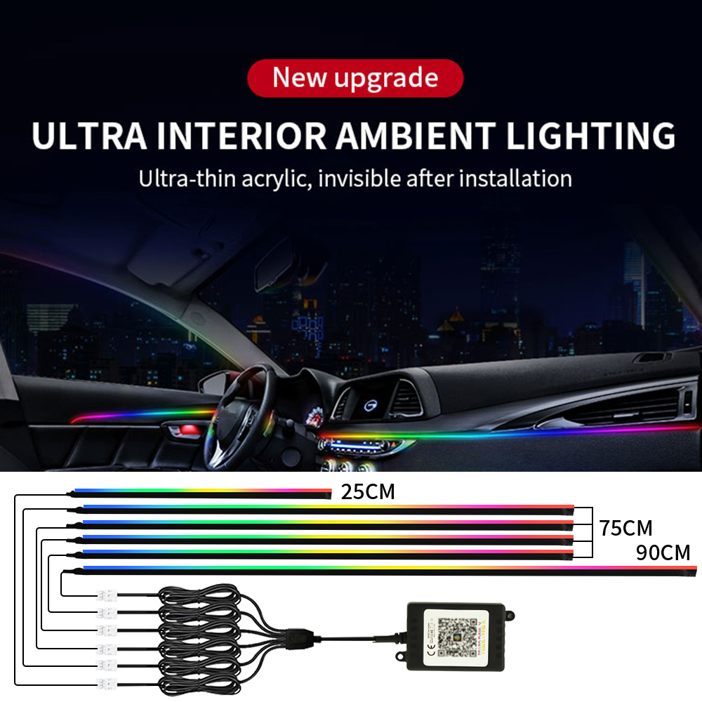 Symphony Car Ambient Lights Ki – Led El Wire recenzja i cena