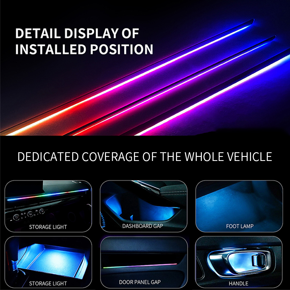 Symphony Car Ambient Lights Ki – Led El Wire recenzja i cena