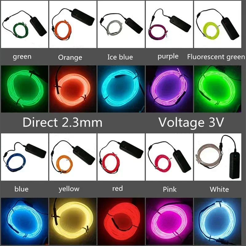 1M/3M/5M Flexible Neon Light B – Led El Wire recenzja i cena