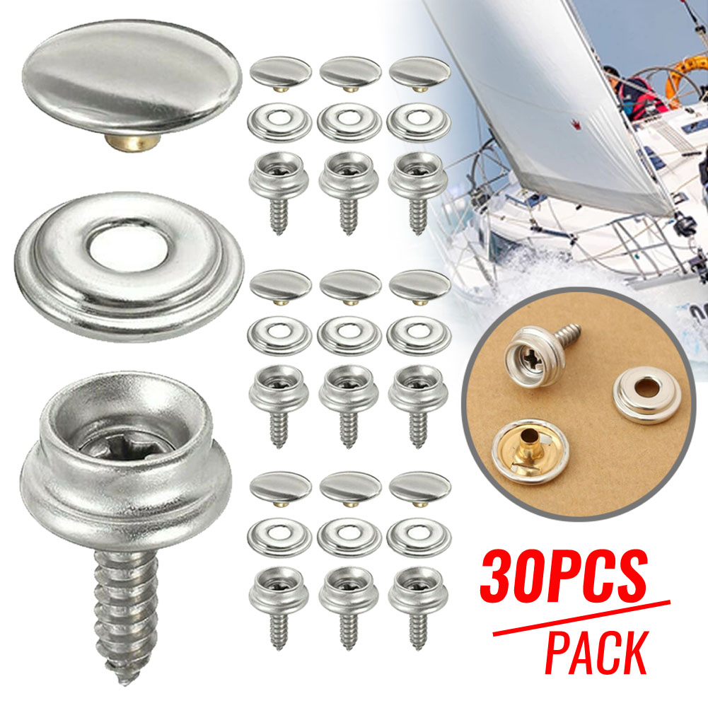 30pcs Snap Fastener Stainless  – Snap Fastener Set recenzja i cena