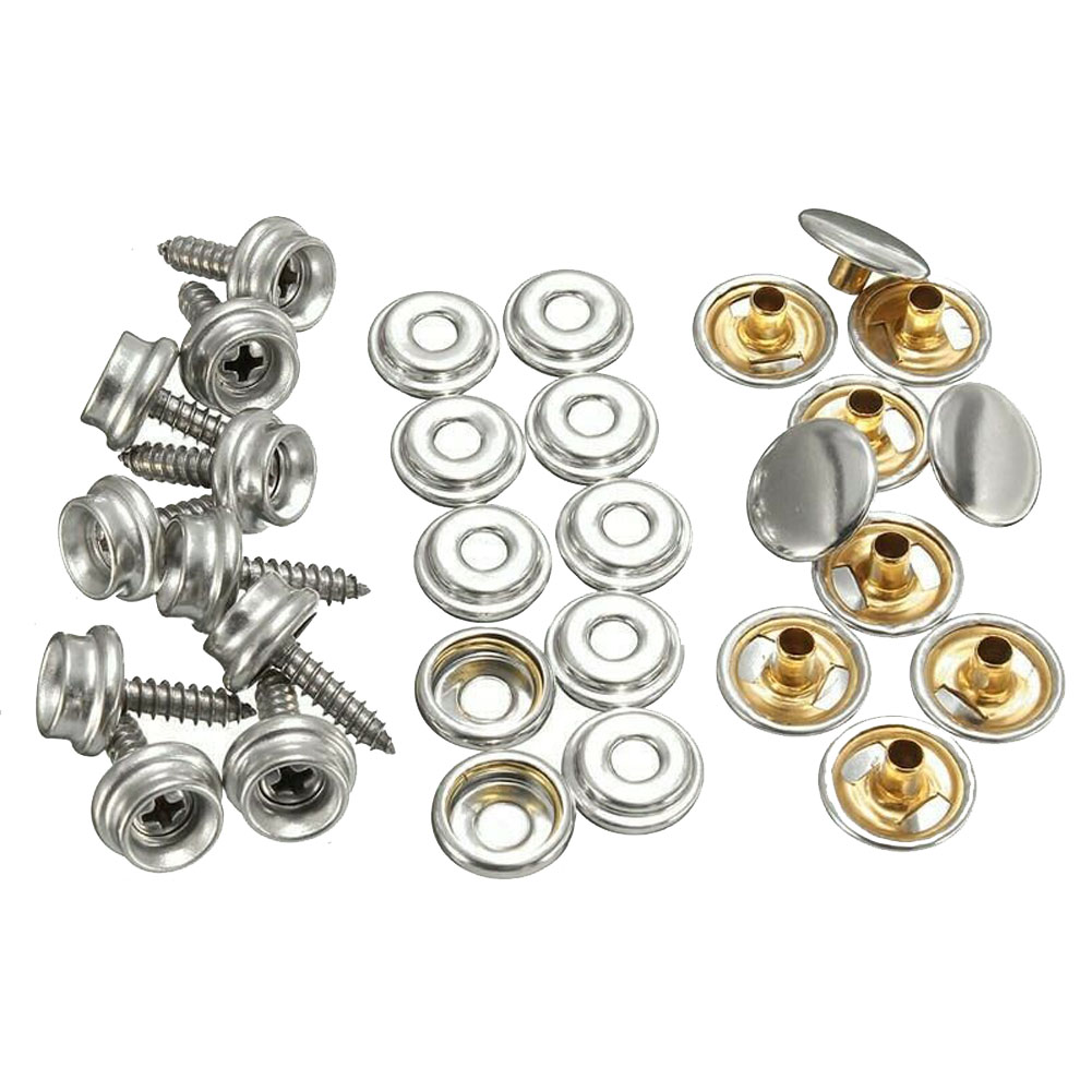 30pcs Snap Fastener Stainless  – Snap Fastener Set recenzja i cena