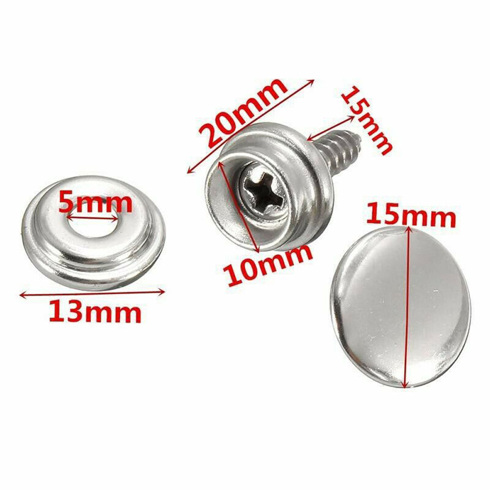 30pcs Snap Fastener Stainless  – Snap Fastener Set recenzja i cena